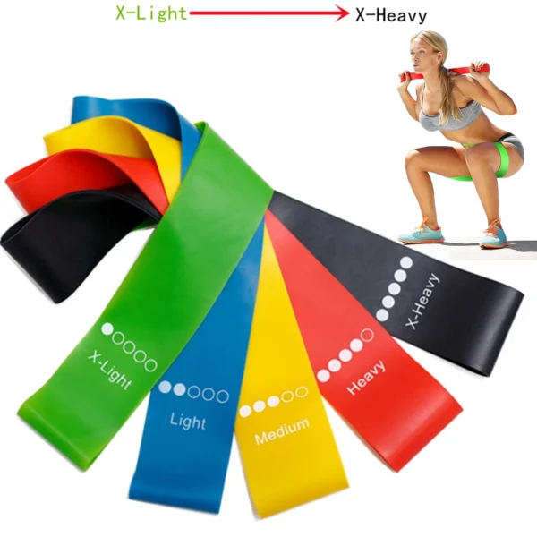 TPE Resistance Bands Set - Strength Training & Yoga Loops