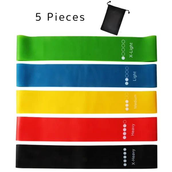 TPE Resistance Bands Set - Strength Training & Yoga Loops - Image 2